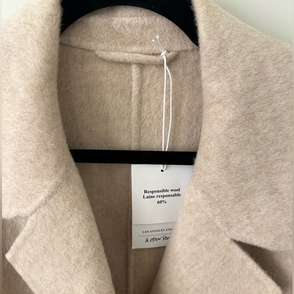 & Other Stories Wool&Alpaca Coat - Picture 6 of 7